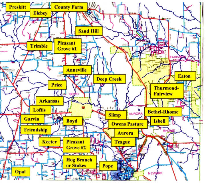 Cemeteries of Southeast Wise County TX
